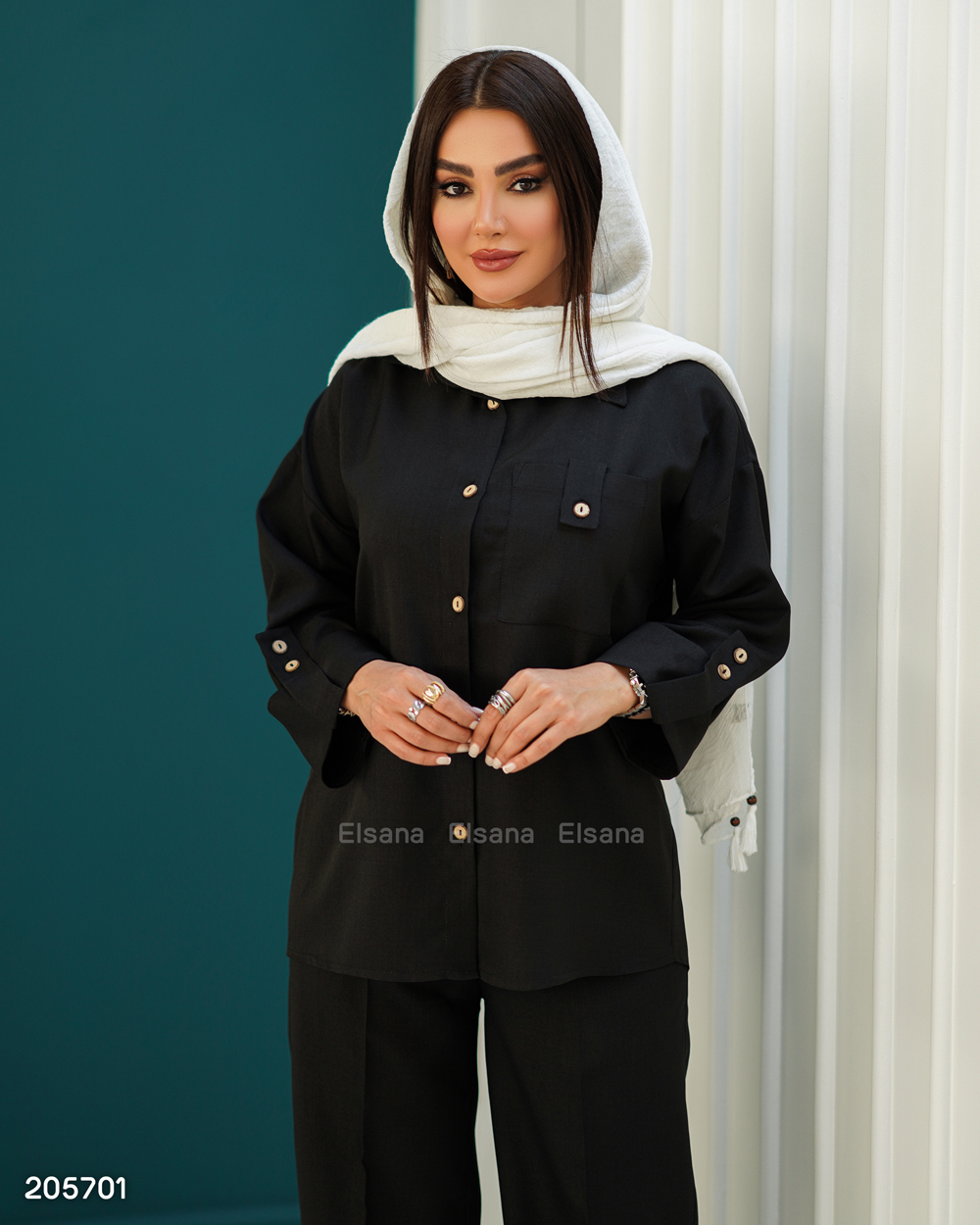 شومیز شلوار زنانه جنس شانتون صوفیا مدل رومانسا