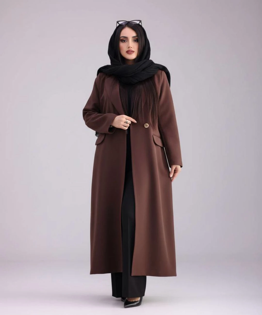 مانتو یقه انگلیسی مدل هانیدا