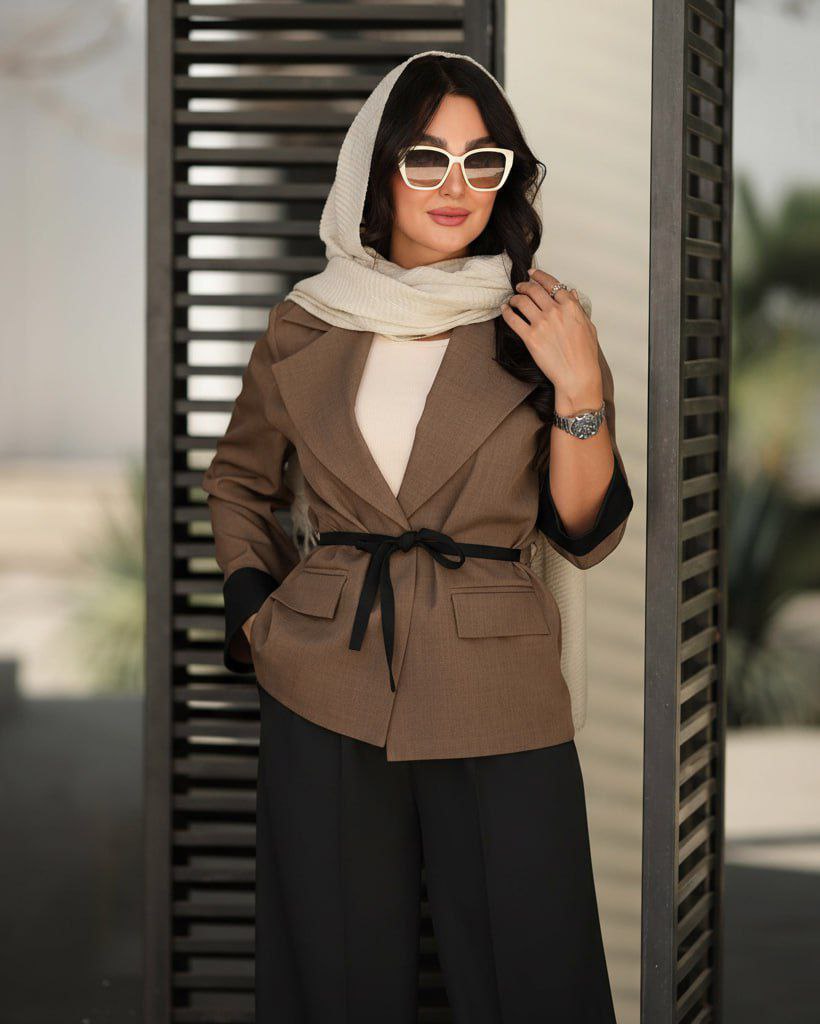 ست کت شلوار زنانه مدل صبا