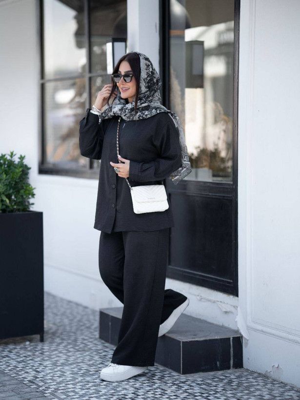 ست شومیز شلوارزنانه مدل ستیا