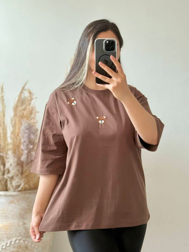 تیشرت باکسی تدی