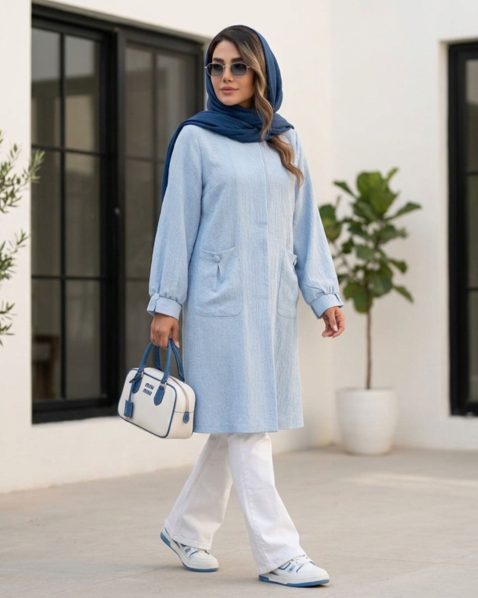 مانتو زنانه مدل آیکان