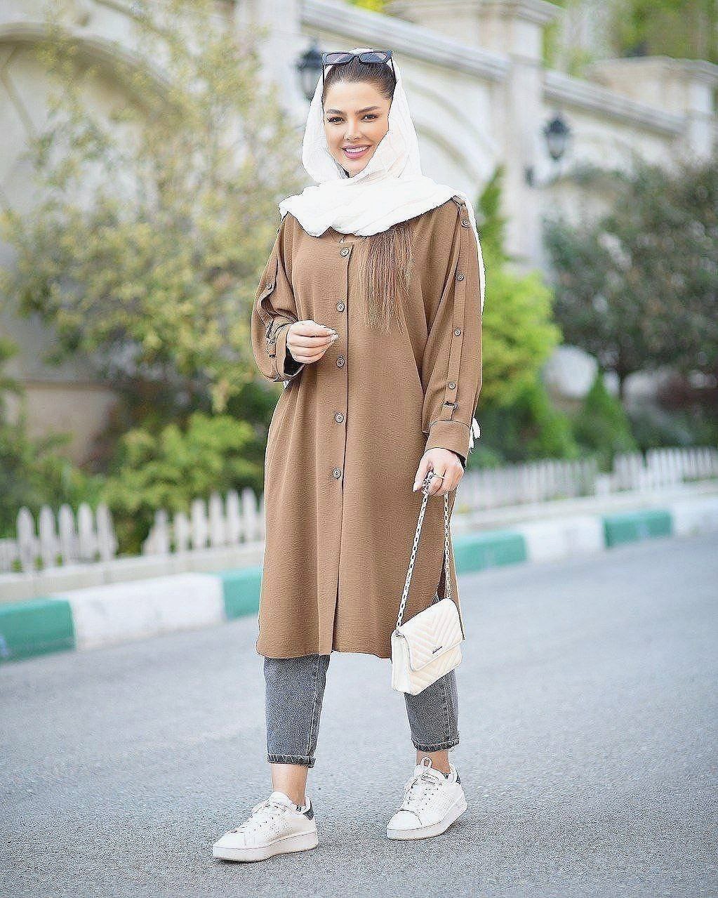 مانتو زنانه ابر و بادی