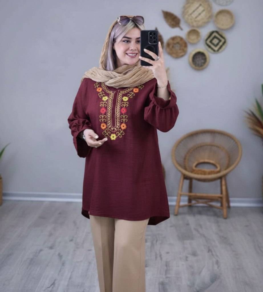 تونیک زنانه نورا مدل والیا
