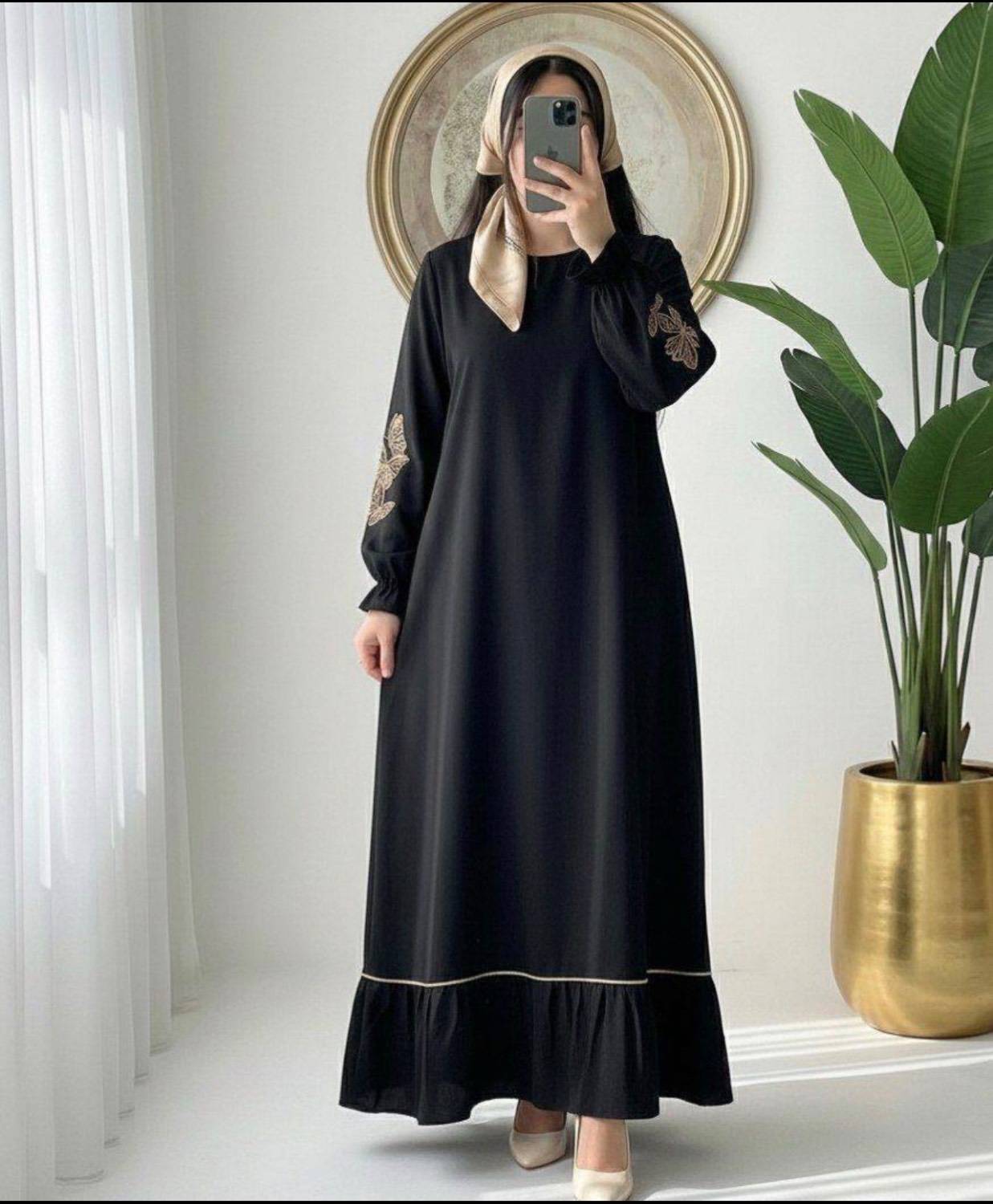 عبای پروانه ای زنانه مدل راشین