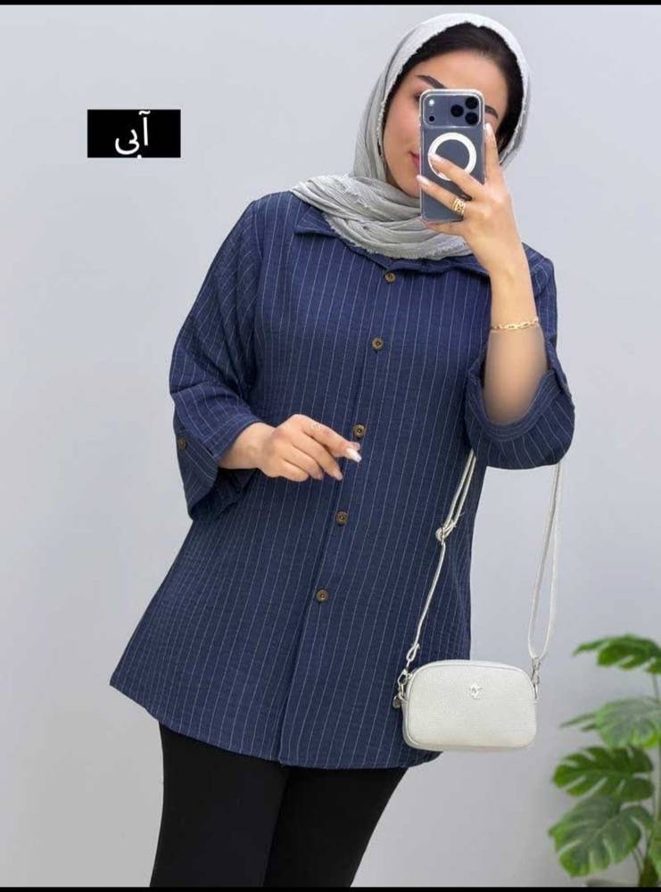 شومیز مانتویی زنانه مدل آذین