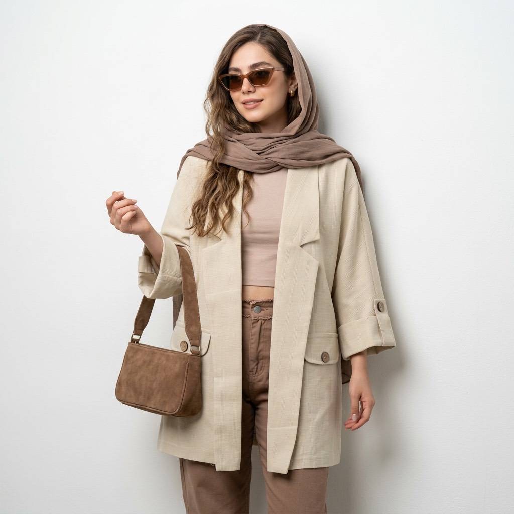 مانتو کتی زنانه مدل پارمیدا