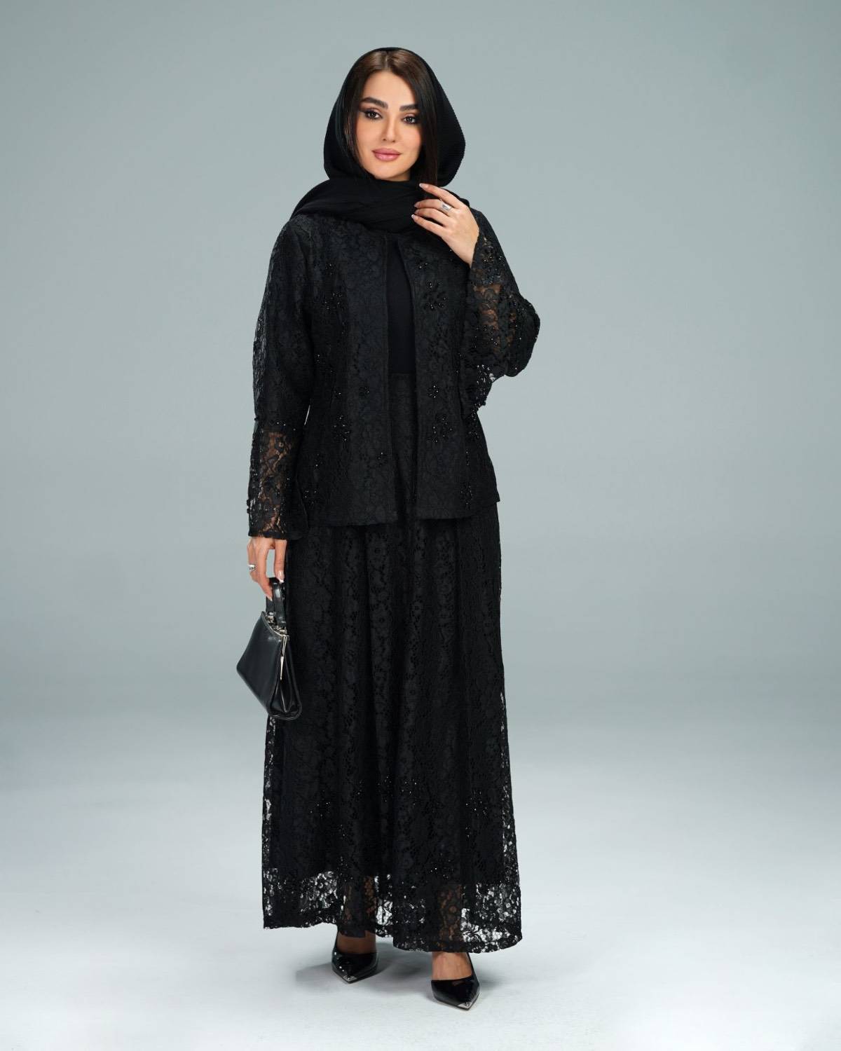 کت دامن گیپور زنانه مدل دلدار