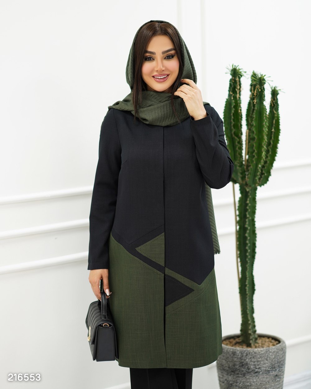 مانتو زنانه بلند شیک مدل آرنوشا