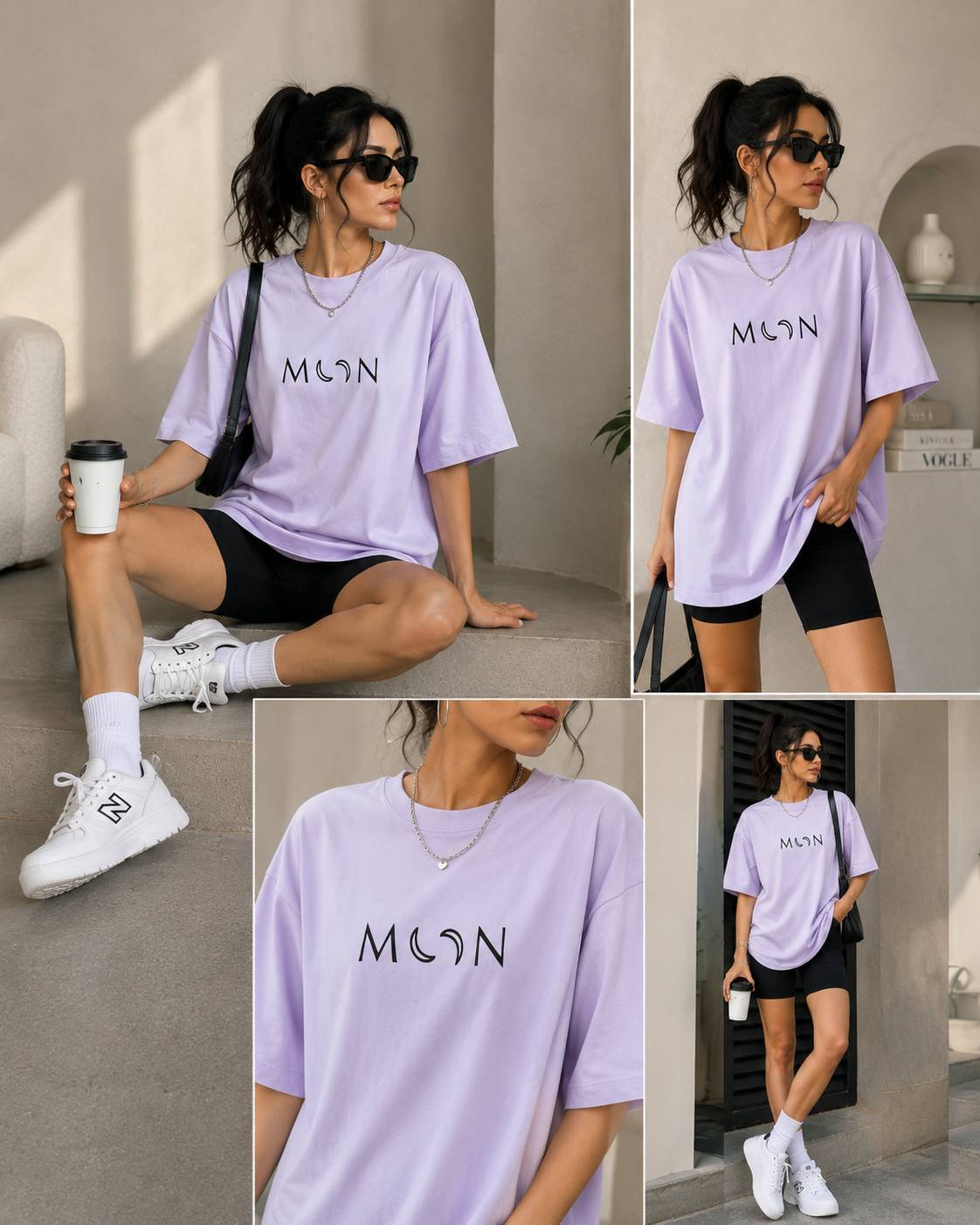 تیشرت باکی با نوشته Moon