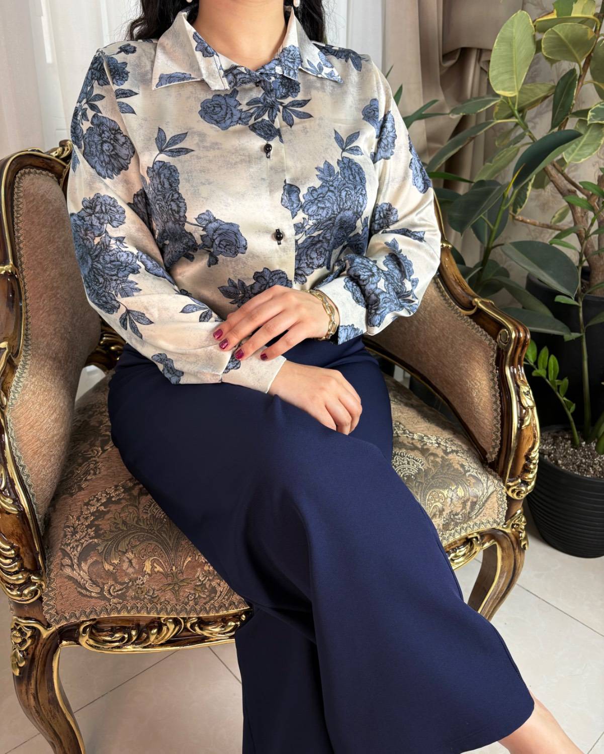 شومیز مجلسی زنانه مدل پینار