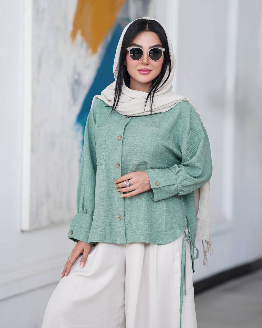 شومیز زنانه مدل مستانه
