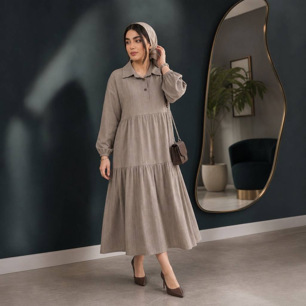 پیراهن ساحلی زنانه مدل آرام