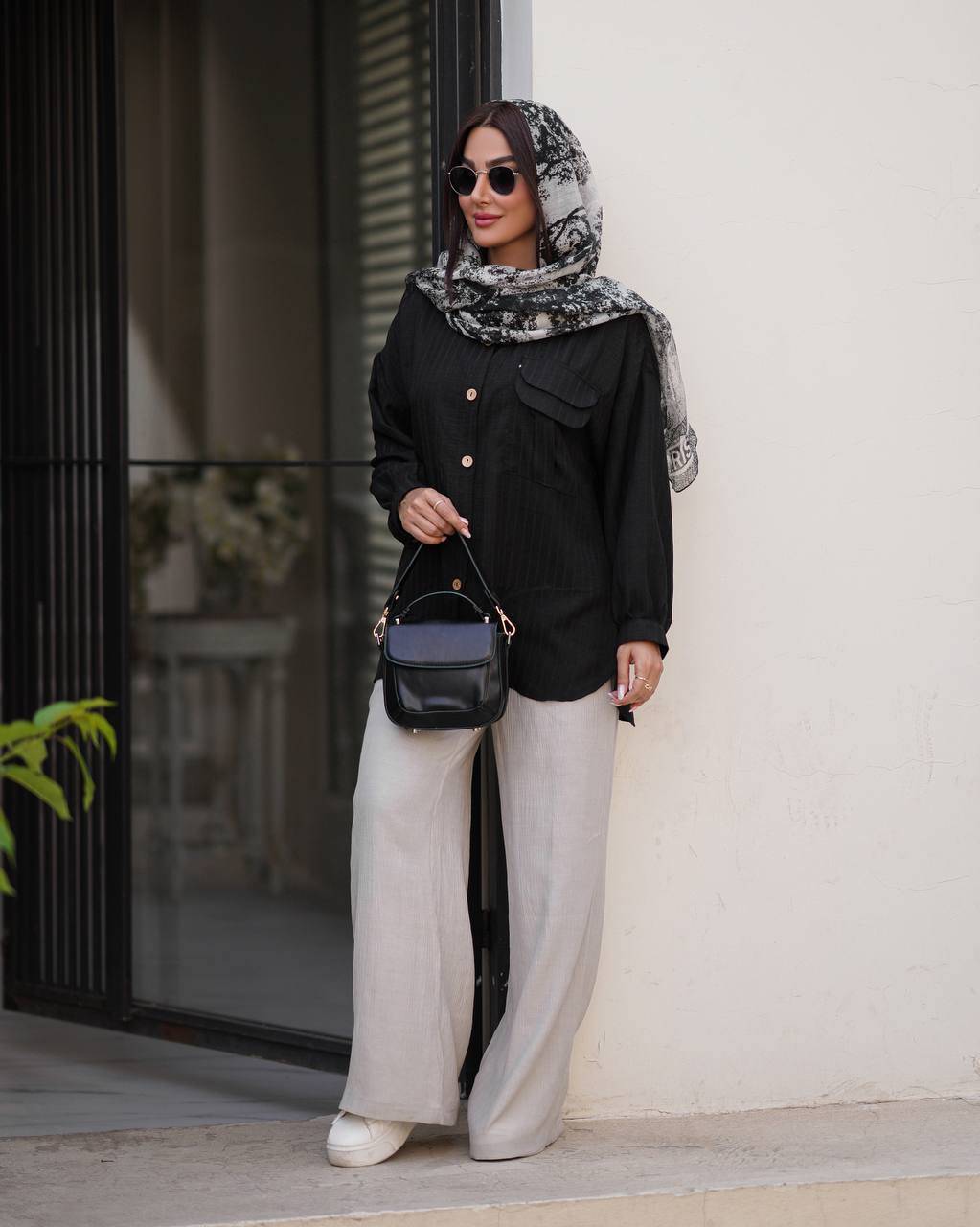 شومیز تک جیب بغل پاگون