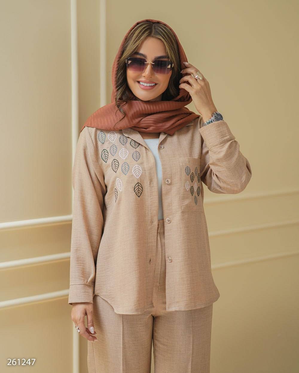 شومیز شلوار زنانه مدل دلشید
