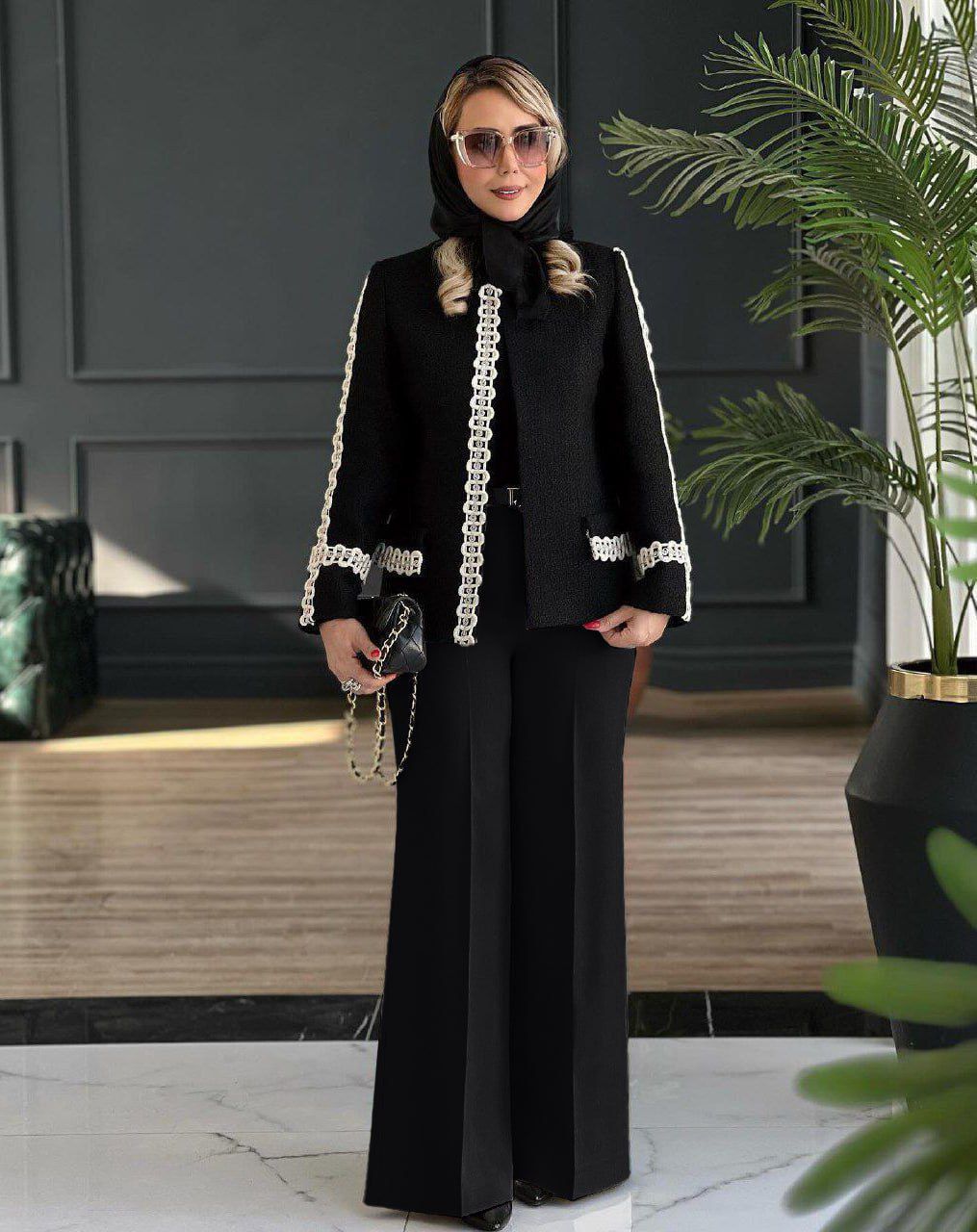 کت شلوار زنانه مدل آنید