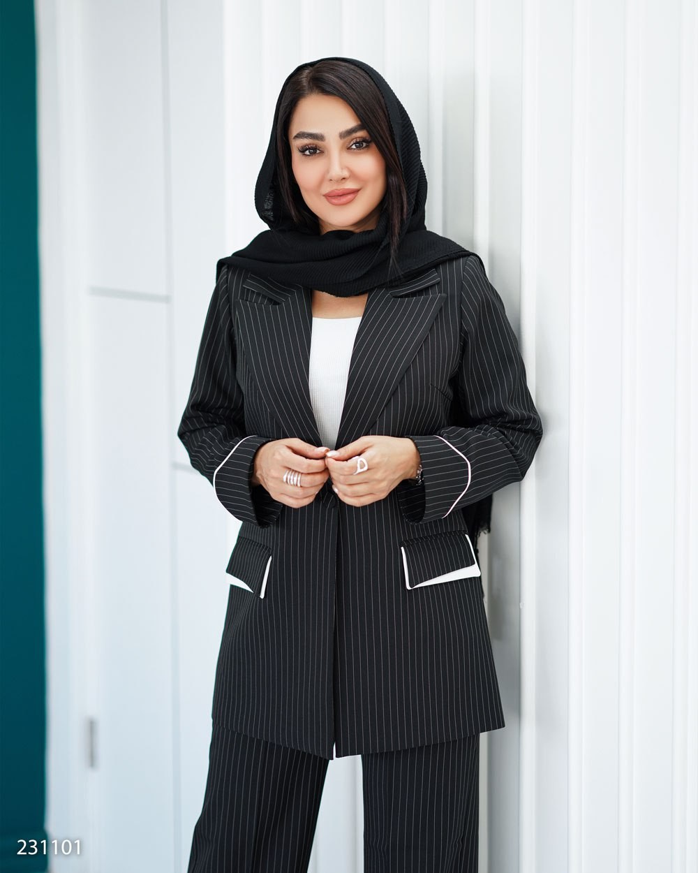 کت شلوار زنانه مدل ژانیا