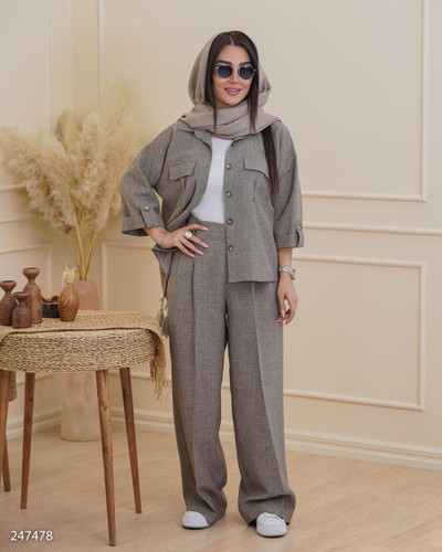 شومیز شلوار زنانه مدل دلگون