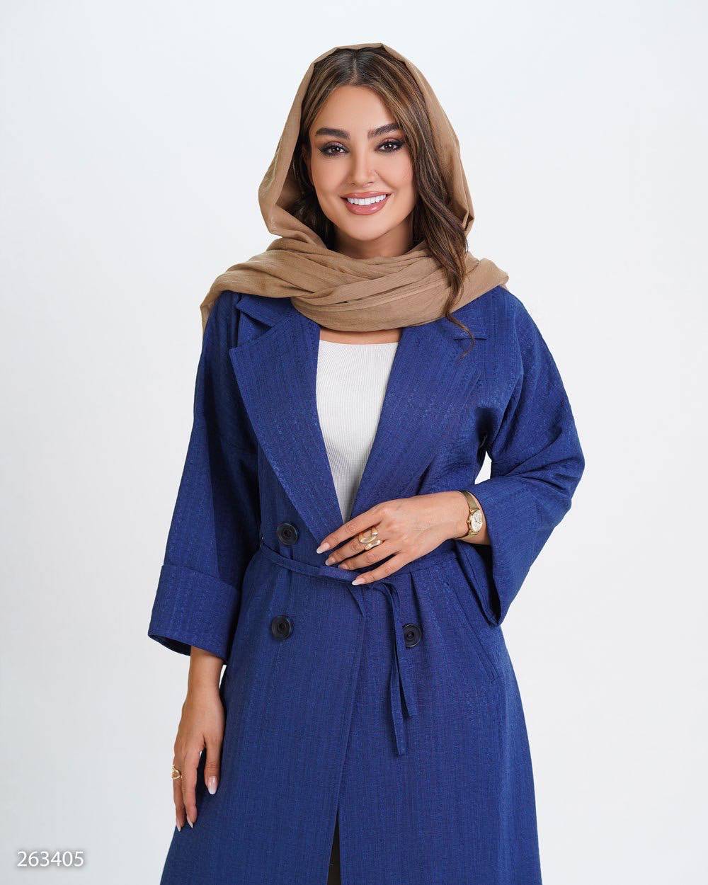 مانتو بلند زنانه مدل ساچلی