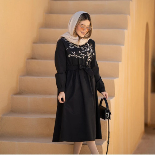 پیراهن بلند زنانه مدل درخت زندگی