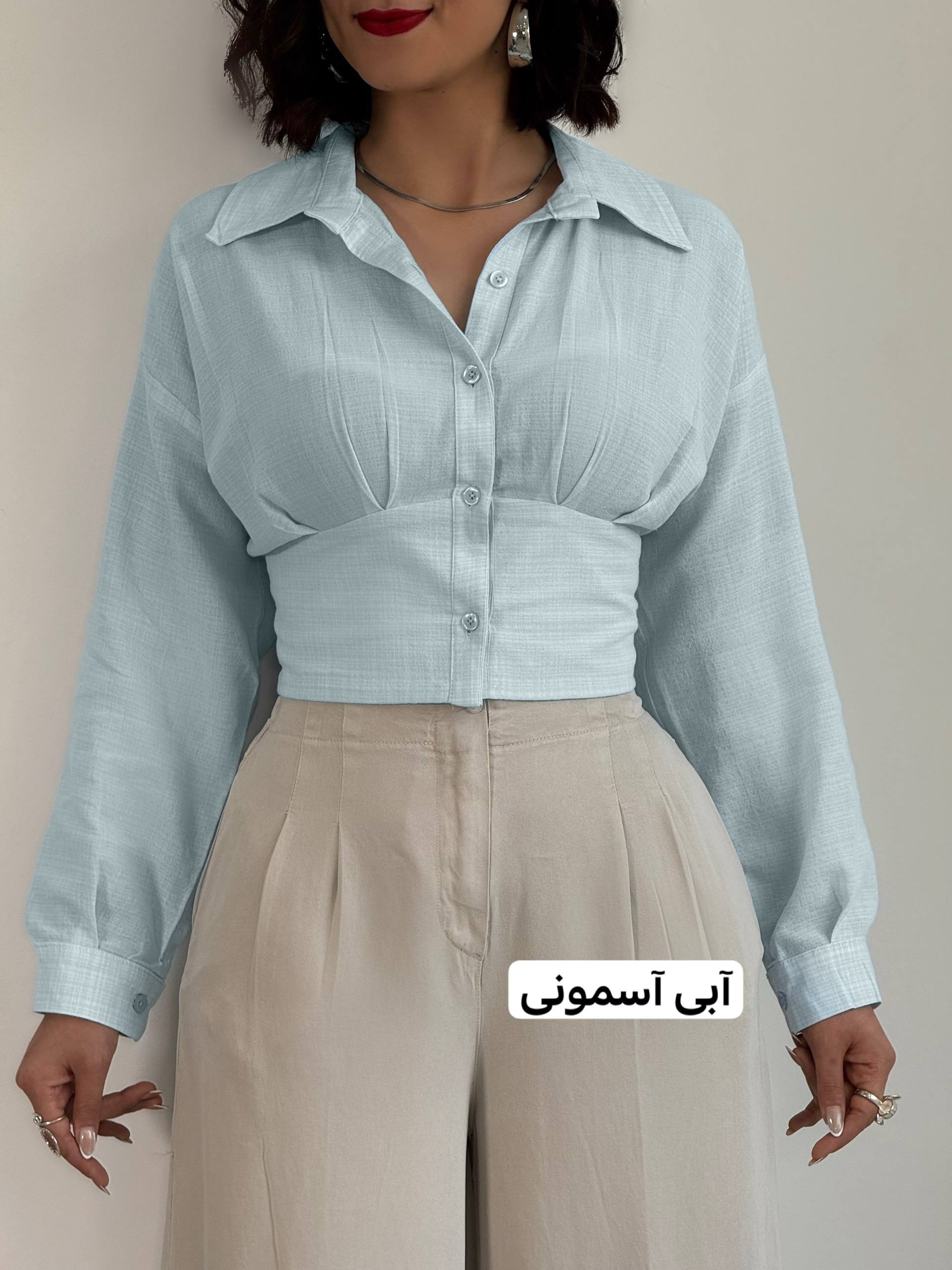 شومیز زنانه عروسکی مدل ویکتوریا