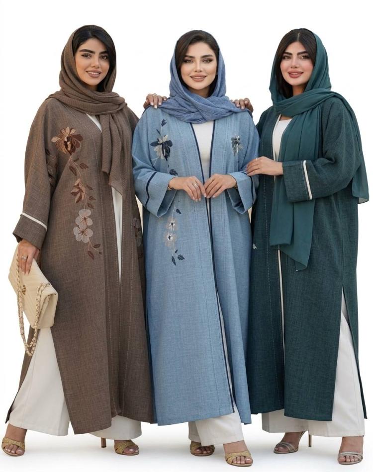 عبای خنک و تابستونی زنانه مدل دلناز