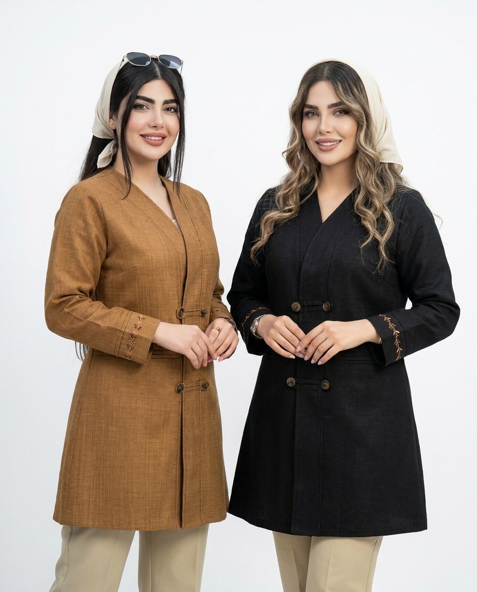 مانتو زنانه مدل گلناز