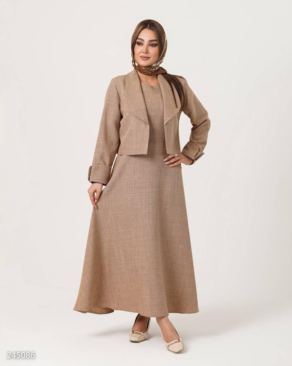 ست کراپ سارافن زنانه مدل ماهیار