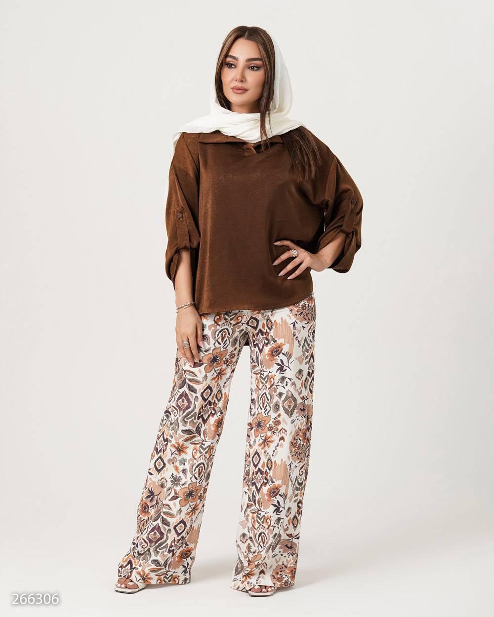 شومیز شلوار زنانه مدل پانیدا
