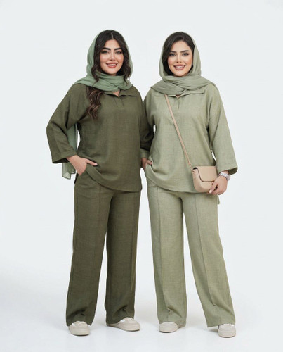 ست شومیز شلوار زنانه مدل لادن