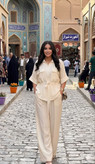 ست شومیز شلوار زنانه مدل آیسان