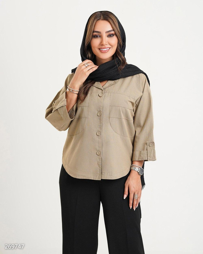 شومیز زنانه مدل آزورا