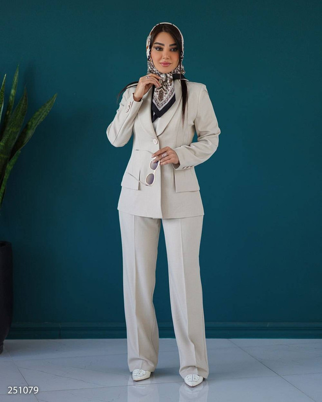 کت شلوارزنانه مدل سارامین