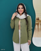 شومیز کتان زنانه مدل نارینا