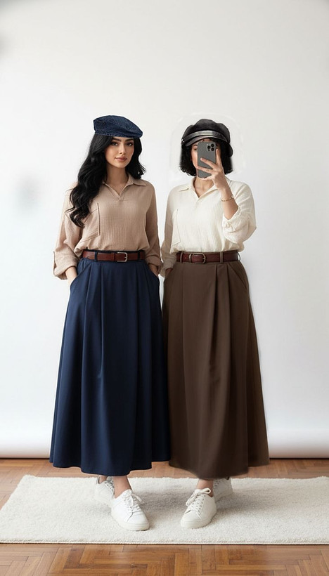 دامن شیک زنانه مدل نیلو