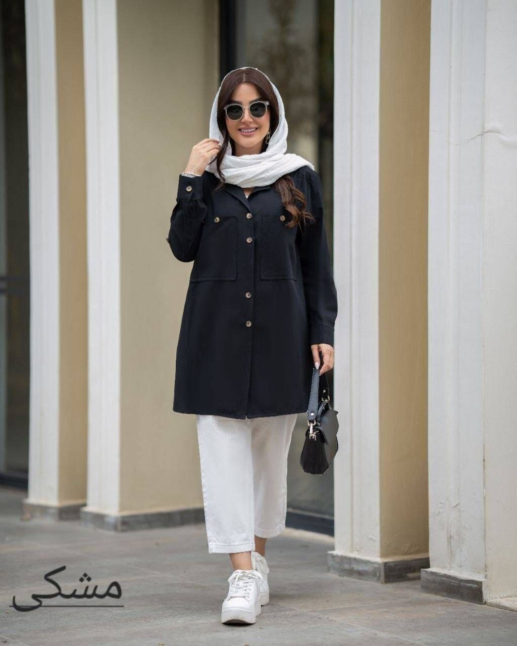 مانتو شومیزی زنانه مدل آریسا