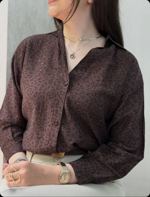 شومیز نگین دار زنانه