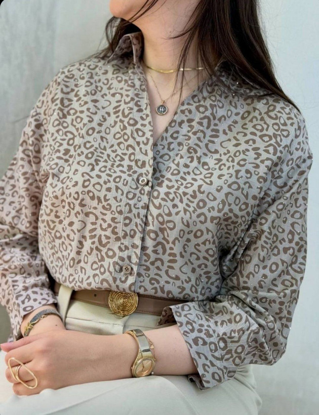 شومیز نگین دار زنانه