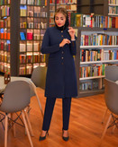 مانتو شلوار اداری زنانه مدل لاریسا