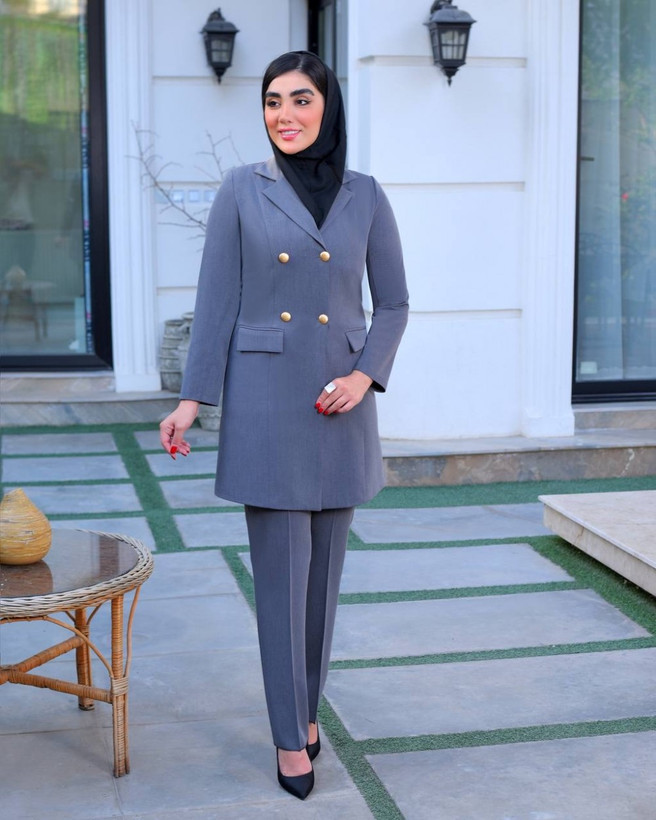 مانتو شلوار اداری زرین
