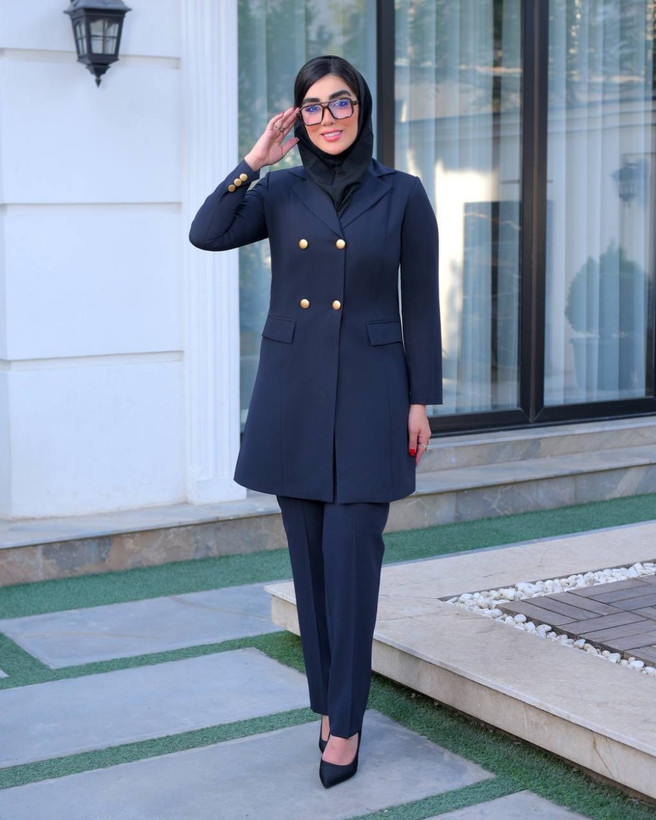 مانتو شلوار اداری زرین