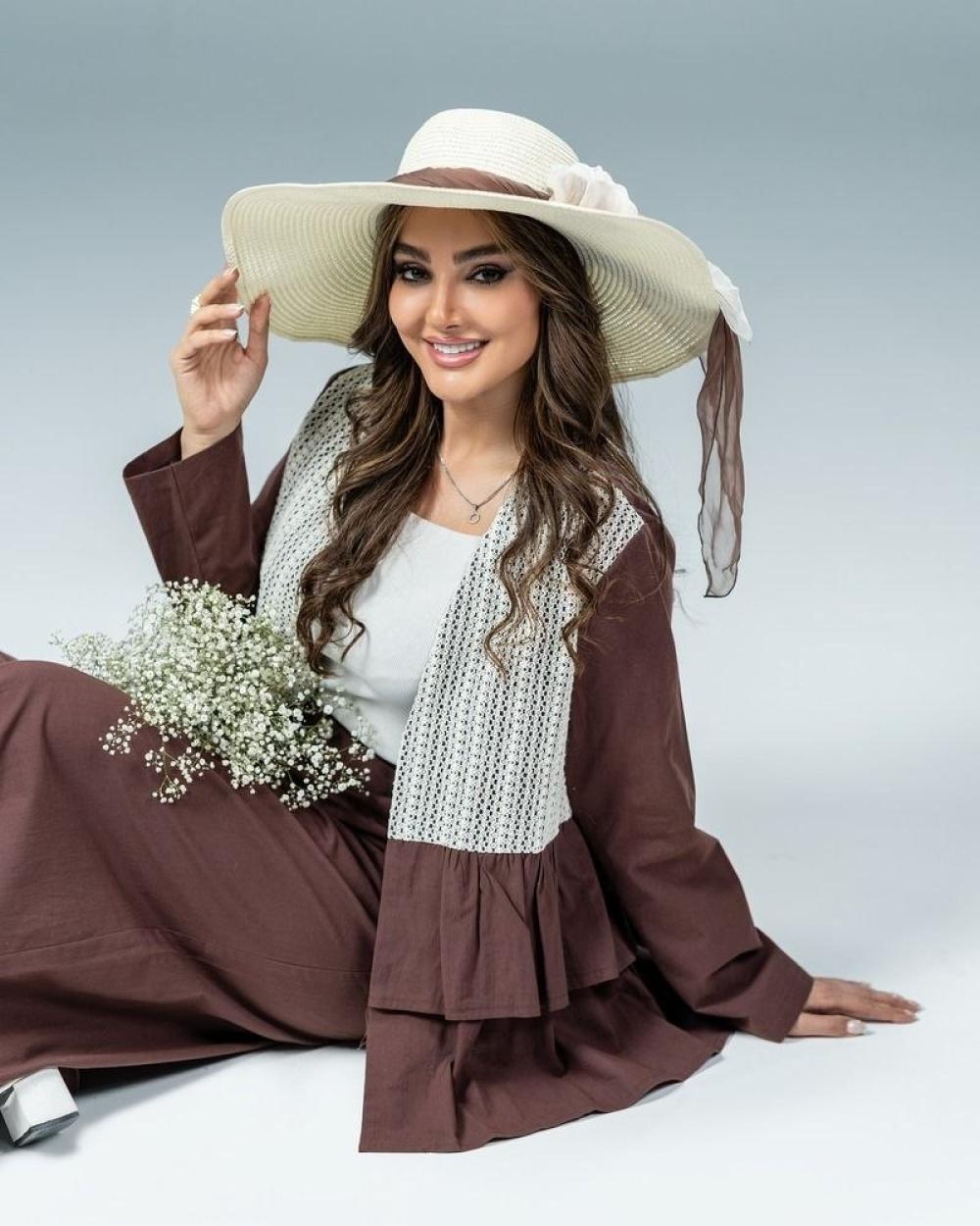 مانتو شلوار زنانه عروسکی مژگان