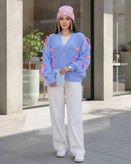 ژاکت زنانه پینترستی مدل پاپیون