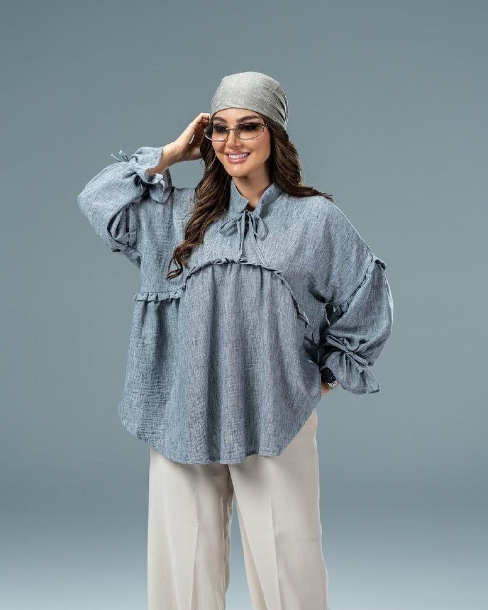 شومیز زنانه مدل ماهلین