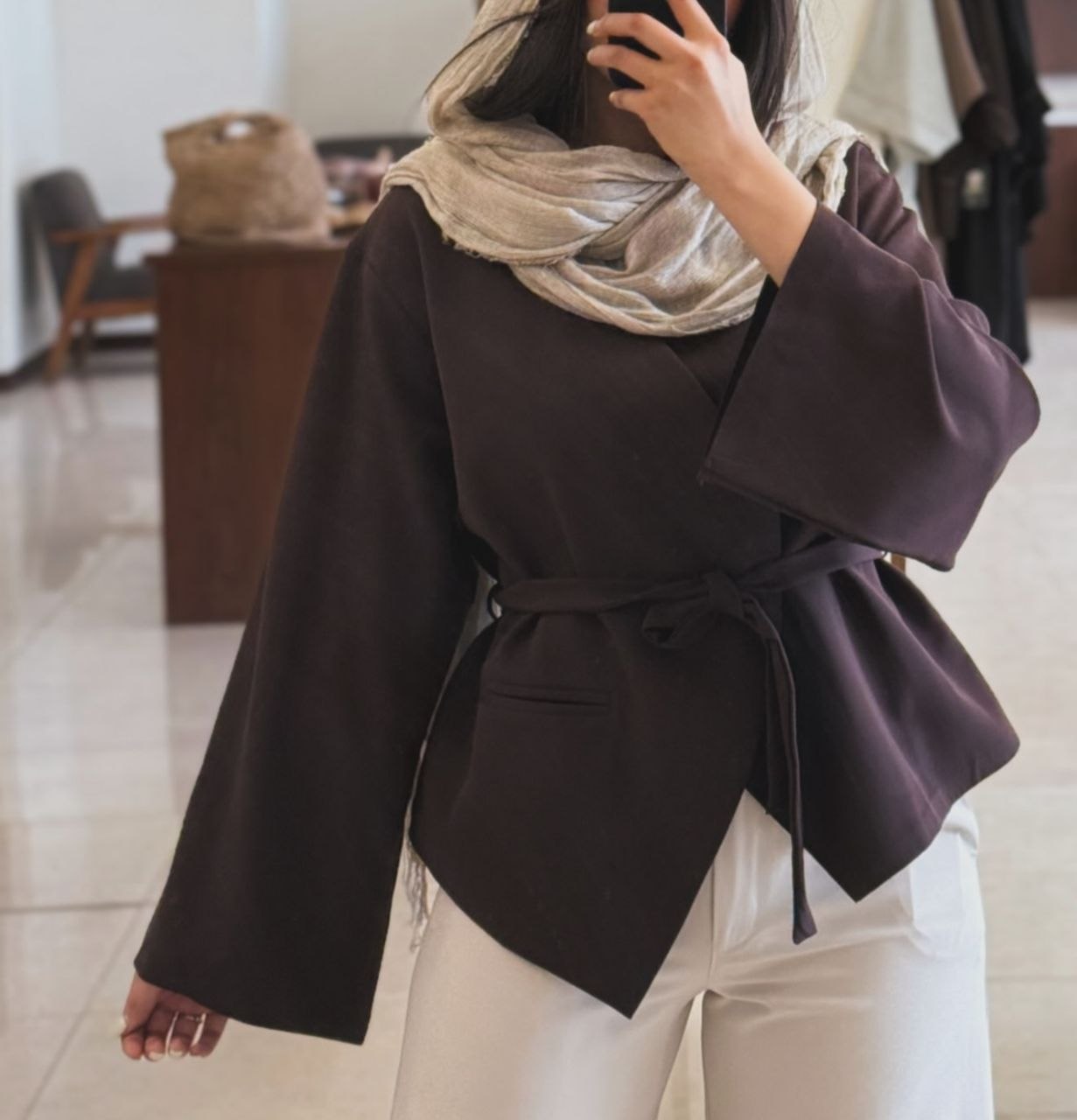 کت چهار فصل زنانه مدل سمانه