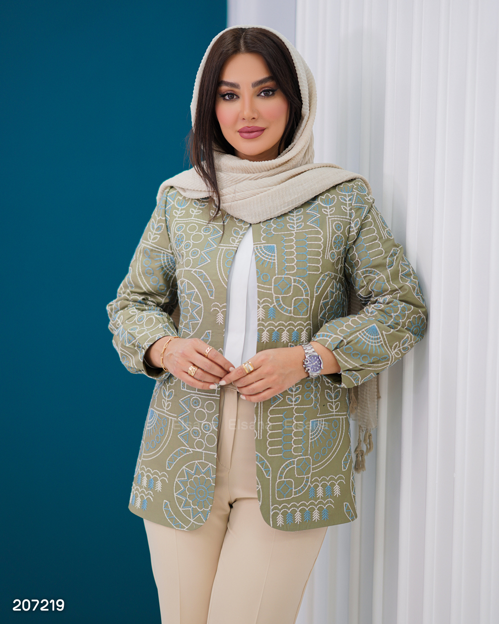 مانتو زنانه مدل ژانین