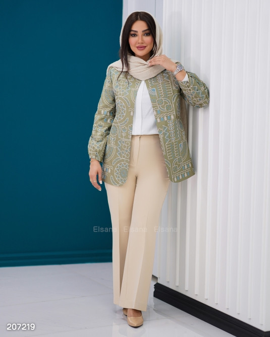 مانتو زنانه مدل ژانین