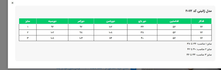 مانتو زنانه مدل ژانین