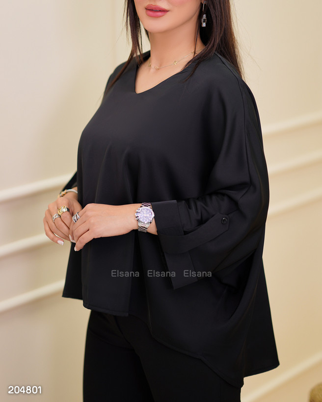 شومیز ساتن زنانه مدل نوراد