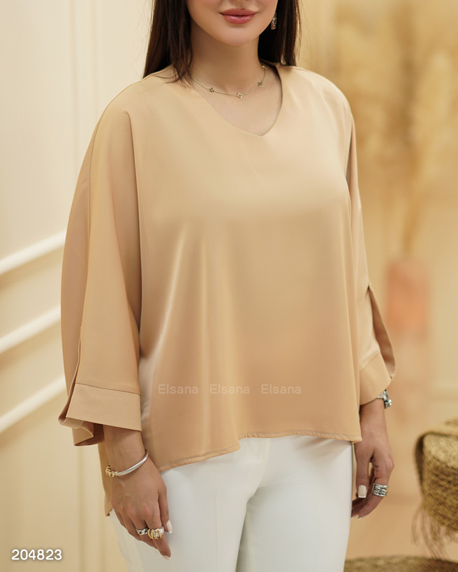 شومیز ساتن زنانه مدل نوراد